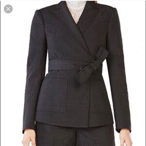 BCBG MAXAZRIA Connor Wrap Tie Blazer Sz NWOT